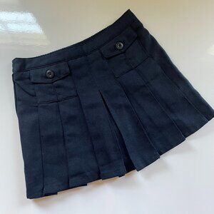 The Children’s Place Girls Skirt Skort Uniform Blue Pleated Size 5